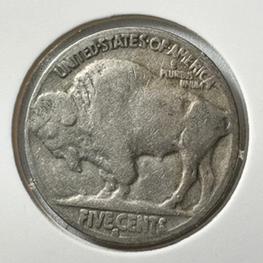 1935 S Buffalo Nickel Five Cents Coin Liberty Native American Indian Head